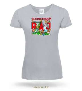 Trička dámske SLOVENSKÝ RAJ TURISTI